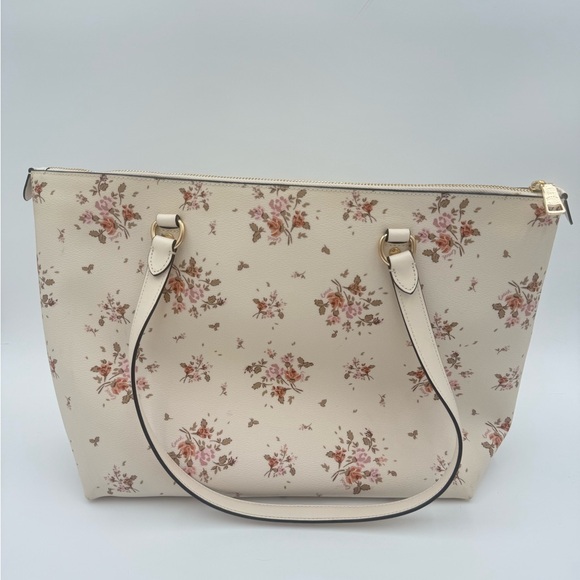 Coach Gallery Large Tote with Rose Bouquet Print #91023 - Picture 2 of 13